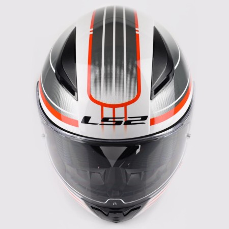 Kask LS2 FF353 Rapid II Circuit White Red