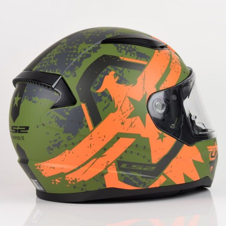 Kask LS2 FF353 Rapid II Thunder Birds M.Ora