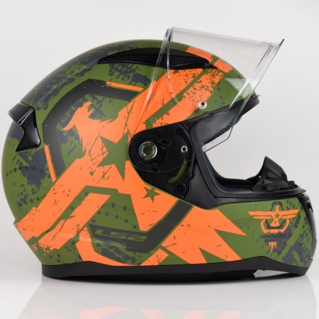 Kask LS2 FF353 Rapid II Thunder Birds M.Ora