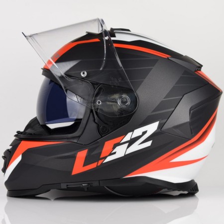 Kask LS2 FF800 Storm II Nerve M. Black Red