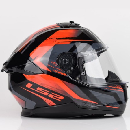 Kask LS2 FF808 Stream II Fury Black Red
