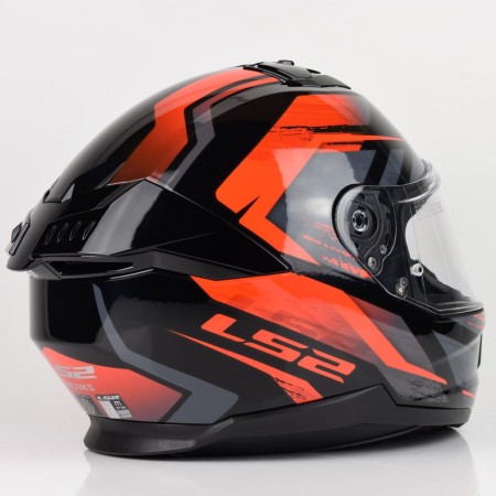 Kask LS2 FF808 Stream II Fury Black Red