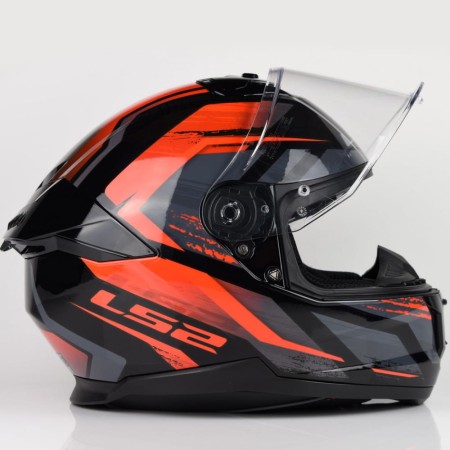 Kask LS2 FF808 Stream II Fury Black Red