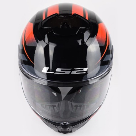 Kask LS2 FF808 Stream II Fury Black Red