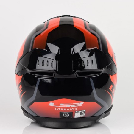 Kask LS2 FF808 Stream II Fury Black Red