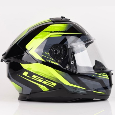 Kask LS2 FF808 Stream II Fury Black H-V Yel