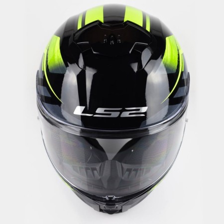 Kask LS2 FF808 Stream II Fury Black H-V Yel