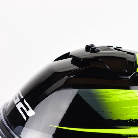 Kask LS2 FF808 Stream II Fury Black H-V Yel