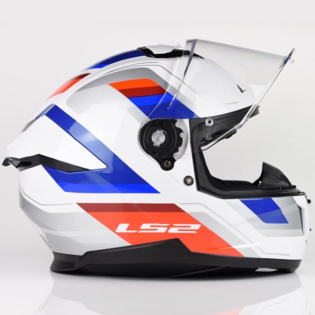 Kask LS2 FF808 Stream II Vintage Wh.Bl.Red
