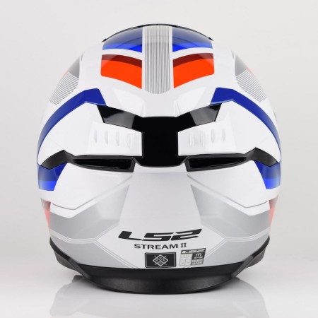 Kask LS2 FF808 Stream II Vintage Wh.Bl.Red