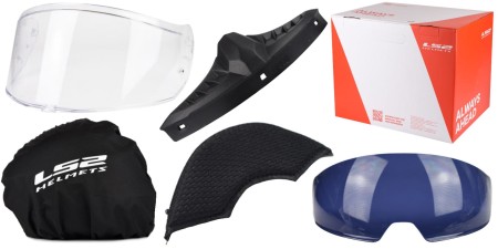 Kask LS2 FF808 Stream II Vintage Wh.Bl.Red