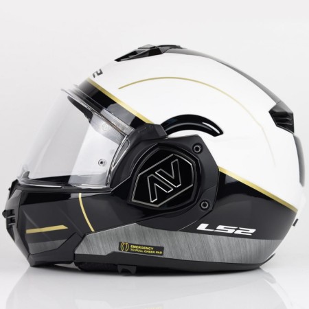 Kask LS2 FF906 Advant Iron Matt Wh.Bl. Jeans