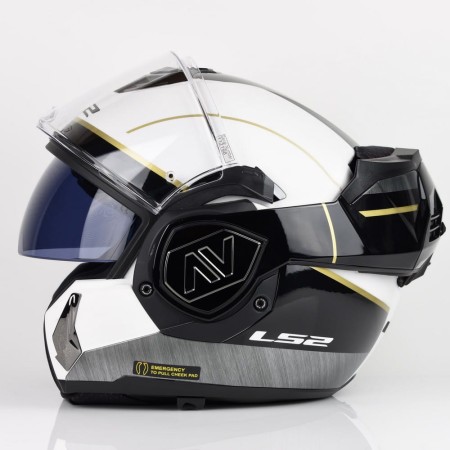 Kask LS2 FF906 Advant Iron Matt Wh.Bl. Jeans