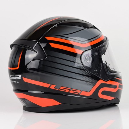 Kask LS2 FF353 Rapid II Circuit Black Red