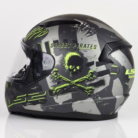 Kask LS2 FF353 Rapid II Pirates M.Titanium