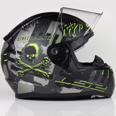 Kask LS2 FF353 Rapid II Pirates M.Titanium