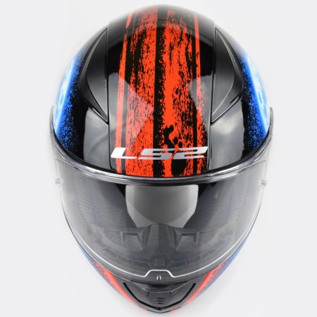 Kask LS2 FF353 Rapid II Zombie Black Red