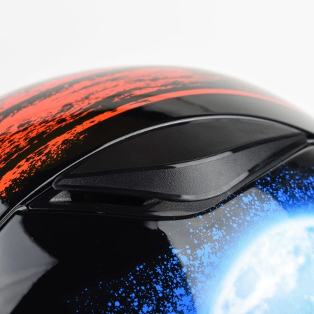Kask LS2 FF353 Rapid II Zombie Black Red