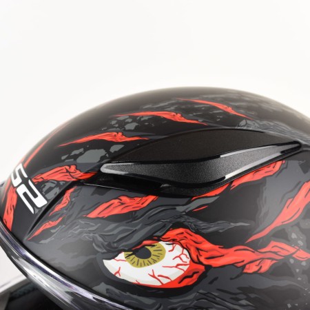 Kask LS2 FF353 Rapid II Kaiju M.Bl. Red White