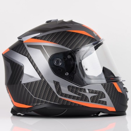 Kask LS2 FF800 Storm II Racer M. Titan Fluo