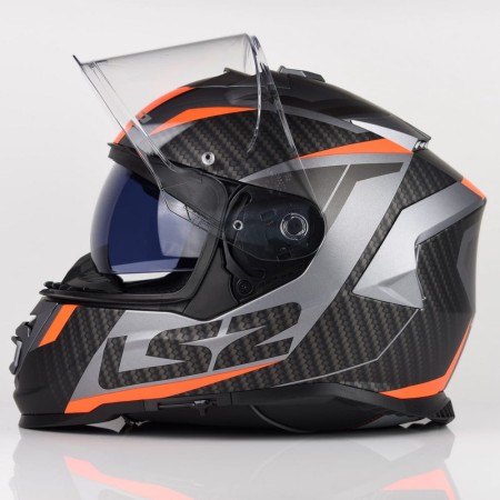 Kask LS2 FF800 Storm II Racer M. Titan Fluo