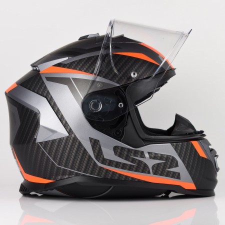 Kask LS2 FF800 Storm II Racer M. Titan Fluo