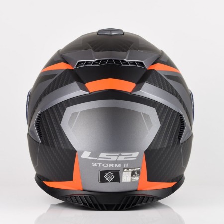 Kask LS2 FF800 Storm II Racer M. Titan Fluo