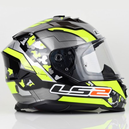 Kask LS2 FF800 Storm II Cyborg H-V Yel Grey