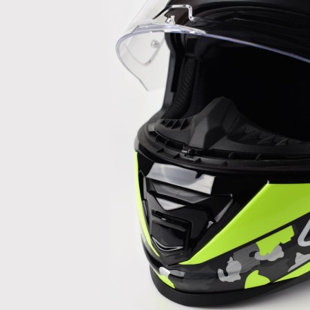 Kask LS2 FF800 Storm II Cyborg H-V Yel Grey