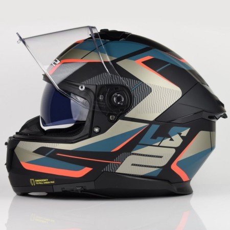 Kask LS2 FF808 Stream II Road M.Black Blue