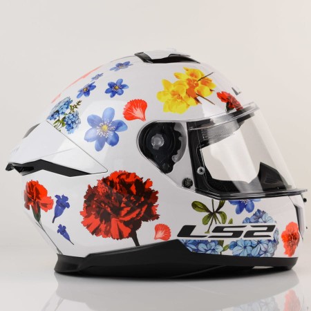 Kask LS2 FF808 Stream II Flowers White