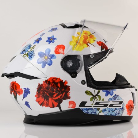 Kask LS2 FF808 Stream II Flowers White