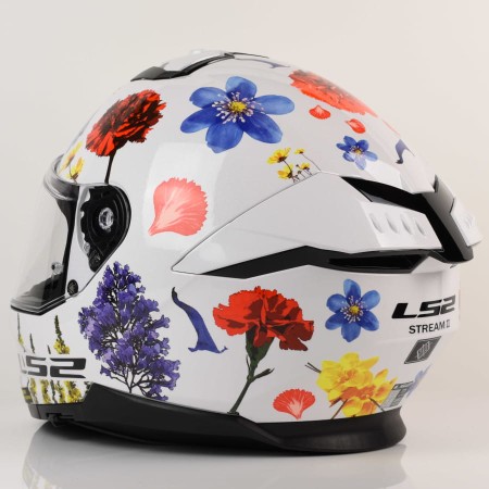 Kask LS2 FF808 Stream II Flowers White