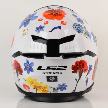 Kask LS2 FF808 Stream II Flowers White