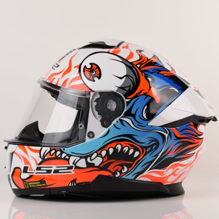Kask LS2 FF808 Stream II Inferno Wh.Blue