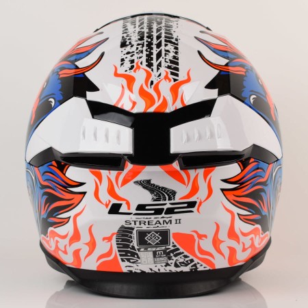 Kask LS2 FF808 Stream II Inferno Wh.Blue