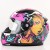 Kask LS2 FF353 Rapid II Cyberg M. Purp.Cyan