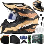 Kask LS2 MX701 Explorer C Trick M.Brown Sand