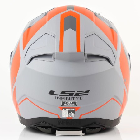 Kask LS2 OF603 Infinity II Focus M.Grey Red
