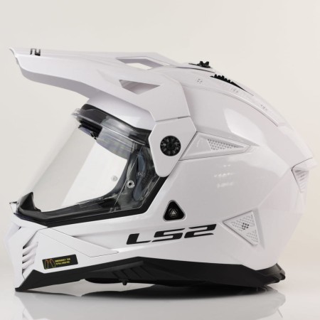 Kask LS2 MX702 Pioneer II White