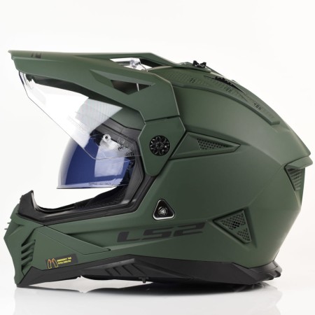 Kask LS2 MX702 Pioneer II Solid M. Mil. Gr.