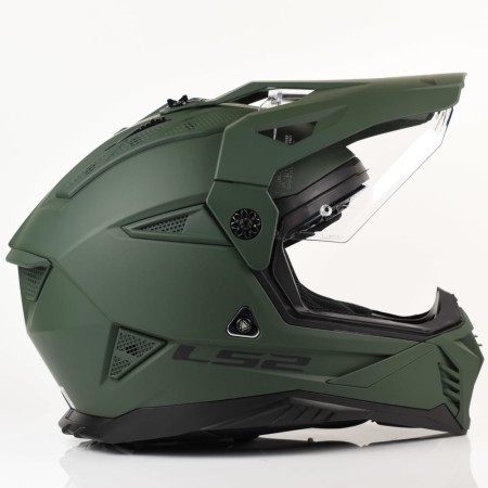 Kask LS2 MX702 Pioneer II Solid M. Mil. Gr.