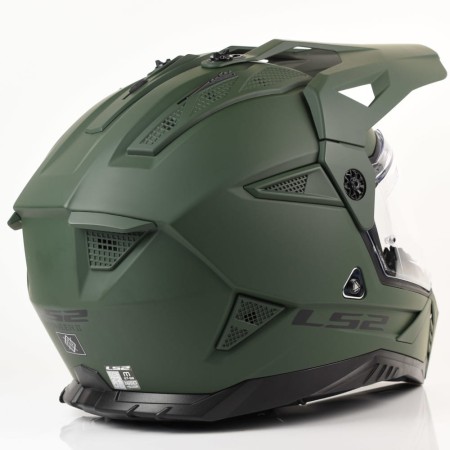 Kask LS2 MX702 Pioneer II Solid M. Mil. Gr.