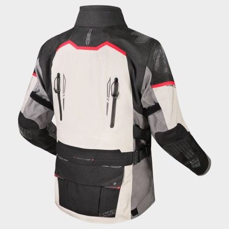 Kurtka LS2 Apollo Man Grey Black Red