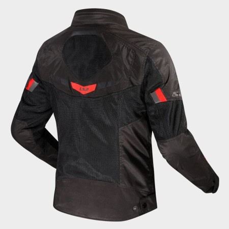 Kurtka LS2 Garda Air Lady Black Red