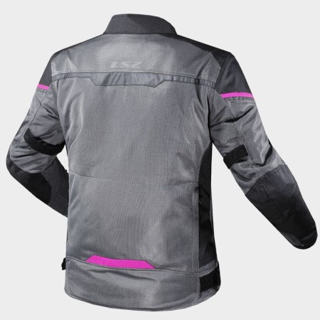 Kurtka LS2 Riva Lady Black Dark Grey Pink