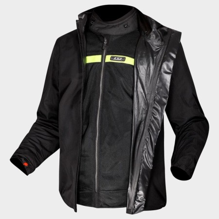Kurtka LS2 Riva Man Black Dark Grey Red