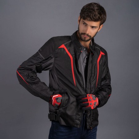 Kurtka LS2 Sepang Man Black Grey Red