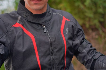 Kurtka LS2 Sepang Man Black Grey Red
