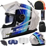 Kask LS2 FF811 Vector II Freedom Wh. Silver